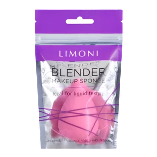 Спонж для макияжа розовый Limoni