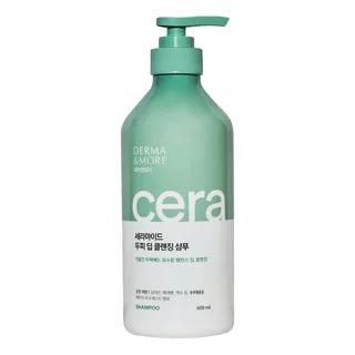 Шампунь Derma&More Глубокое очищение для жирной кожи головы, 600 мл, Kerasys