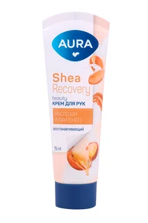 Крем Aura Beauty с маслом ши восстанавл для рук 75 мл