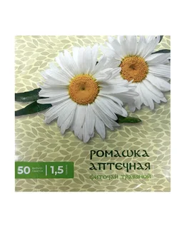 Ромашка аптечная Фито, 1,5 г, 50 шт, фильтр-пакет