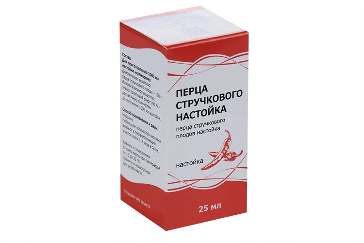 Перца струч 25 мл настойка
