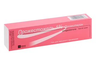 Прожестожель 1% 80 гр гель для наружного применения в комплекте с дозатором
