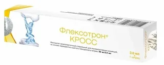 Флексотрон Кросс Имплантат Для В/Суставного Введ.60 мг/3 мл Шприц 3 мл