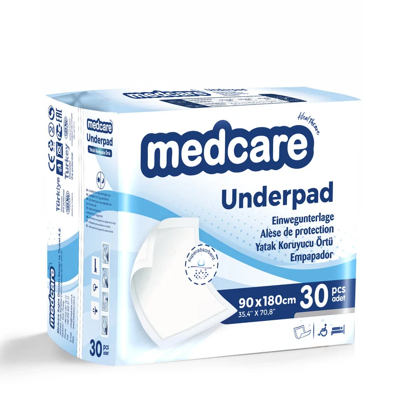 Пеленки Medcare 90×180 см. 30 шт