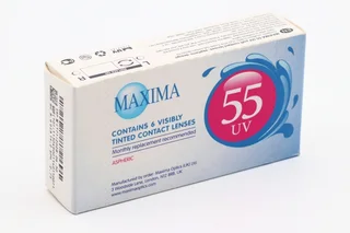 Линзы Maxima 55 UV контактные R 8,6 DIA 14,2 (диоптрия -2,75) 6 шт