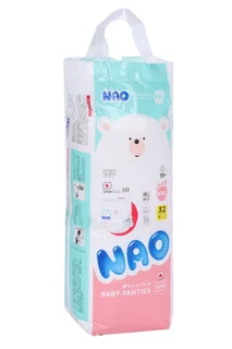Трусики-подгузники NAO XXL (15+ кг) 32 шт