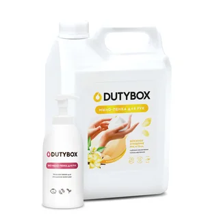 Эко-пенка Dutybox для рук Ваниль и нероли 5 л. (+ ёмкость в подарок)