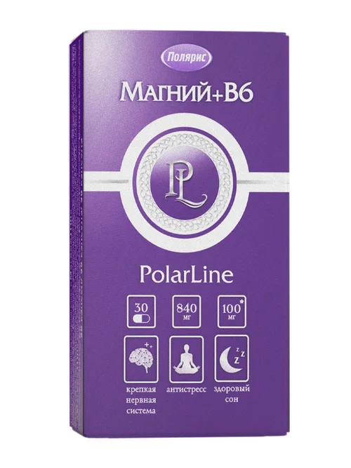 Магний + В6 PolarLine 30 шт