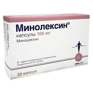 Минолексин капсулы 100 мг 20 шт
