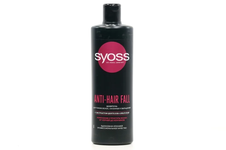Шампунь Syoss Anti-hair-fall для тонких / склонных к выпад волос, 450 мл