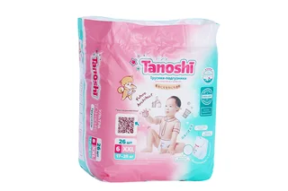 Трусики-подгузники для детей Tanoshi размер XXL 17-25 кг 26 шт/Baby Pants Size XXL 17-25kg 26pcs