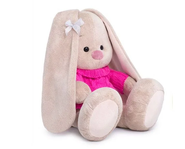 Игрушка Budi Basa зайка ми в розовом свитере малый