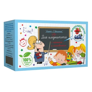 Алфит-4 Школьный (противопростудный) 40 гр (20 ф-п по 2 г) Алфит