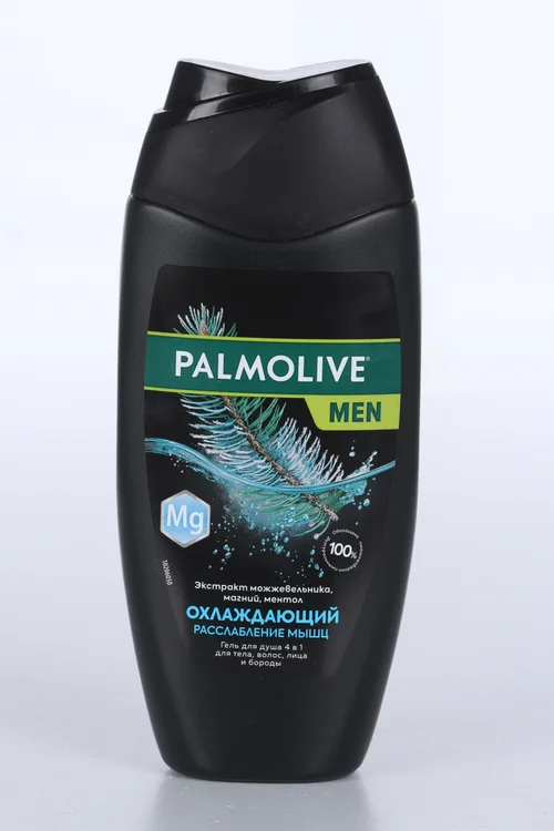 Гель для душа Palmolive Men Охлаждающий Расслабление мышц 4 в 1 250 мл