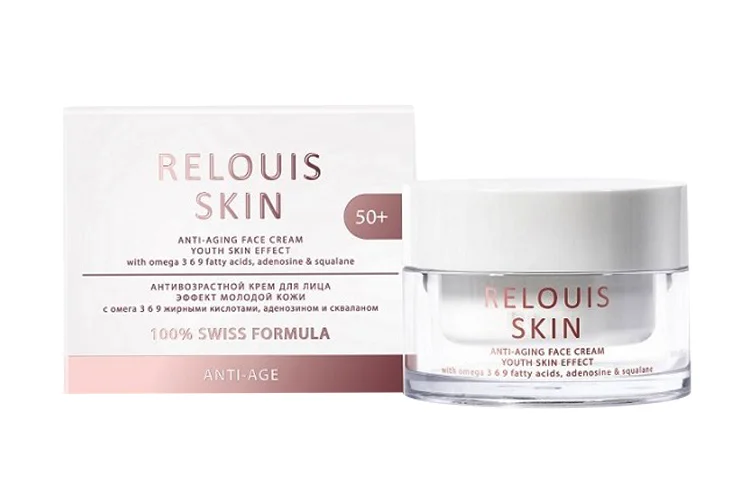 Relouis Skin Anti-Age Крем для лица Антивозрастной 50+ 40 гр