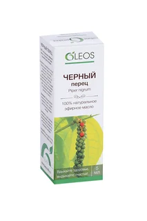 Масло Oleos Черный перец эфирное 5 мл