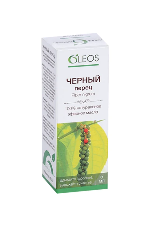 Масло Oleos Черный перец эфирное 5 мл
