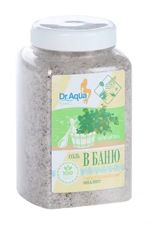 Скраб Dr Aqua Свежесть Соль В Баню эвкалипт 850 гр