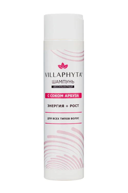 Шампунь бессульфатный Villaphyta с соком арбуза, 250 г