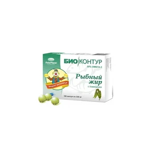 Рыбный жир ламинария капсулы 100 шт