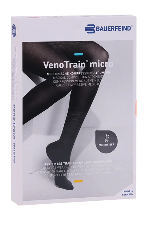 Гольфы micro 1 kk компресс для ниж конеч стандарт черный р L (арт 2105-AD)