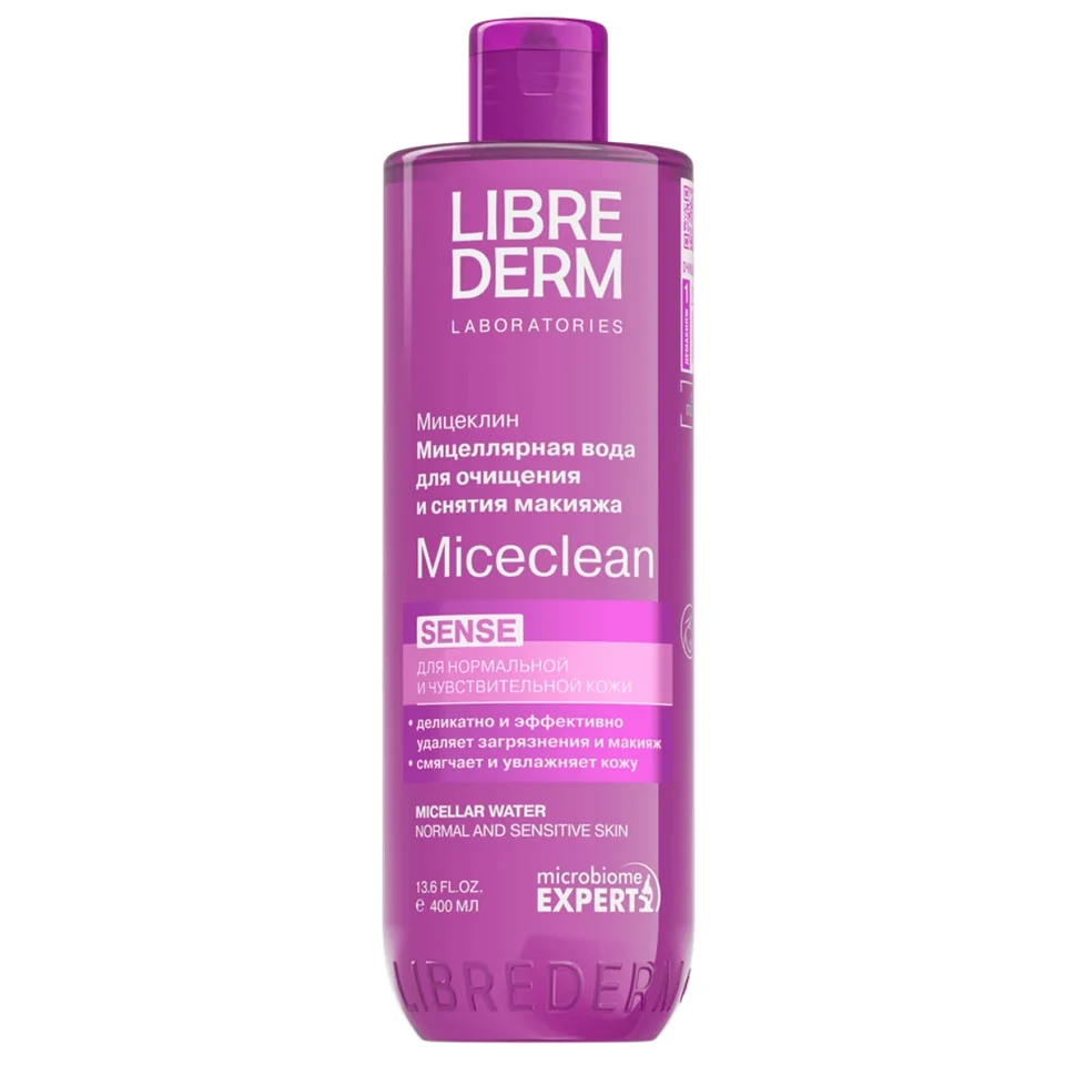 Вода для снятия макияжа, Miceclean, 400 мл, Librederm