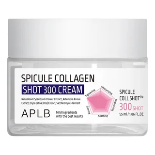 Разглаживающий крем с микроиглами и коллагеном Spicule Collagen Shot 300 Cream, 55 мл, Aplb