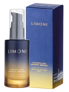 Сыворотка для лица антивозрастная с плацентой 30ml Limoni