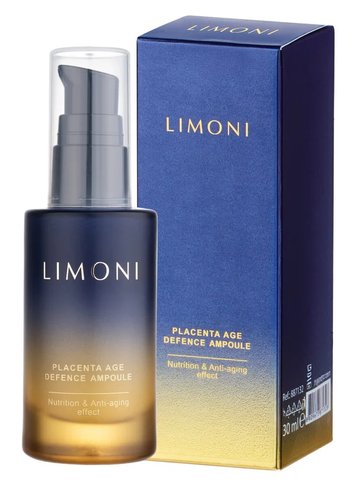 Сыворотка для лица антивозрастная с плацентой 30ml Limoni