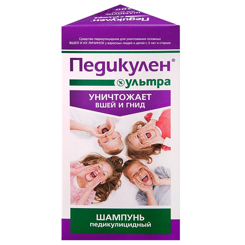 Педикулен Ультра Шампунь Косметический От Вшей флакон 200 мл