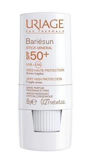 Урьяж Барьесан Стик для Уязвимых Зон Минеральный Spf 50+ 8 гр