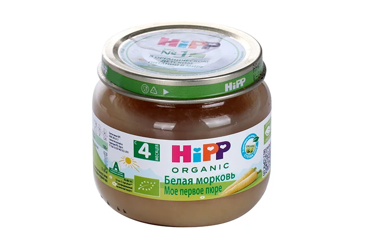 Пюре Хипп Белая морковь Мое первое пюре 80 гр