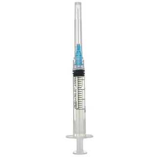 Шприц Triafarm Produsts Luer Lock 3-х комп стерил с иглой однократ применения, 2 мл, 10 шт