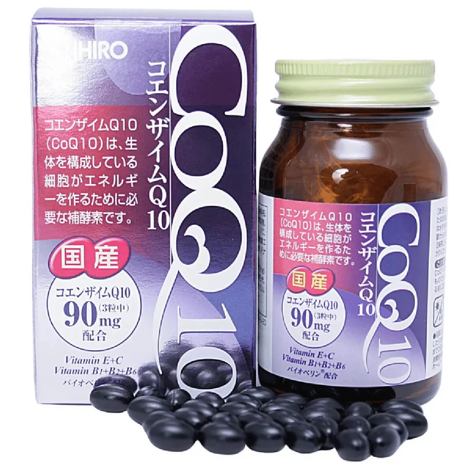 Коэнзим Q10 с витаминами, 90 капсул, Orihiro