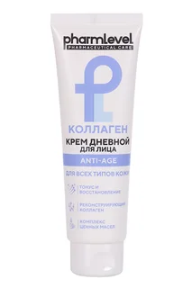 Крем Pharmlevel Коллаген Anti-Age для лица дневной 75 мл