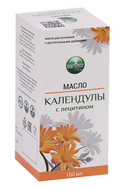 Масло Алфит Плюс календулы с лецитином 100 мл