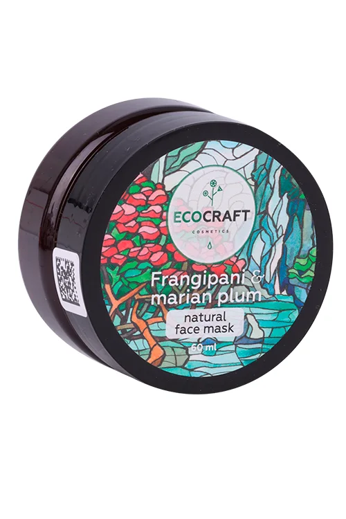Маска Ecocraft Франжипани / марианская слива для глуб увлаж кожи лица 60 мл