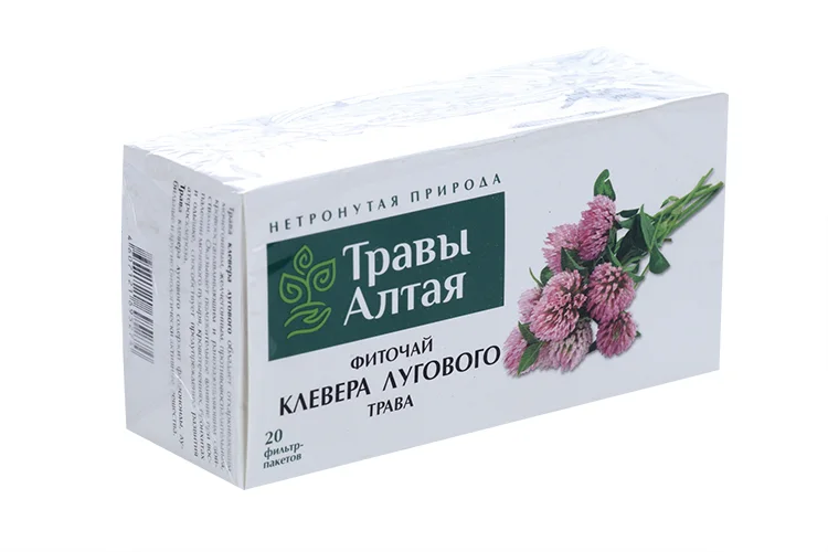 Клевер луговой трава серии Алтай 1,5 гр 20 шт Травы Алтая
