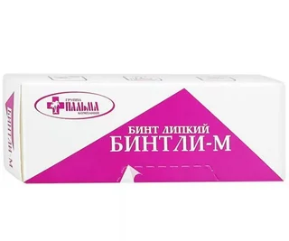 Бинт липкий Бинтли-М 10×200 см