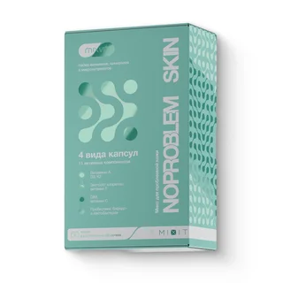 Микс Mixit Mixvit Noproblem Skin для проблемной кожи 60 шт капсулы