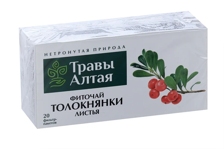 Толокнянка листья 1,5 гр фильтр-пакет 20 шт