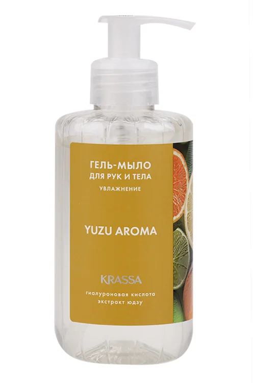 Гель-мыло Krassa Aroma Юдзу для рук и тела, 300 мл