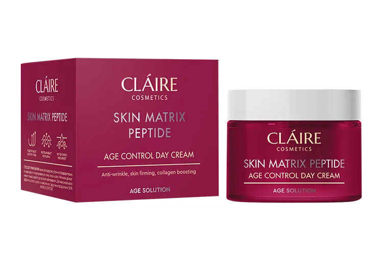 Крем Claire Cosmetics Skin matrix peptide омолаживающий для лица дн 50 мл