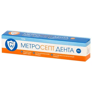 Pl Метросепт Дента Гель Для наружного применения 25 гр