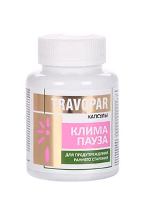 Климапауза Natural therapy Travopar 60 шт капсулы