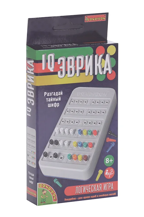 Игра-головоломка Bondibon логическая IQ Эврика