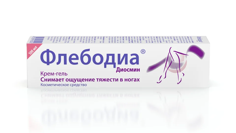 Флебодиа Крем-Гель Для Ног 100 мл
