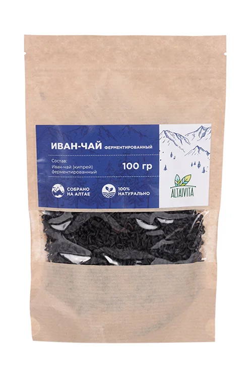 Иван-чай ферментированый кипрей узколистный чай 100 гр
