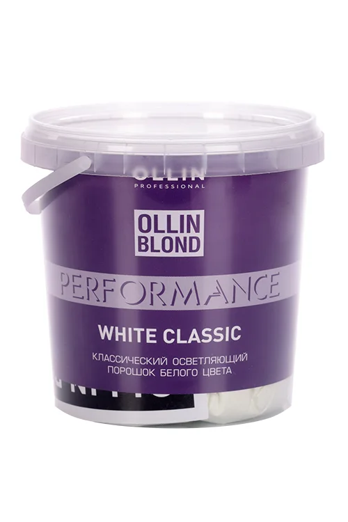 Порошок Ollin Professional Blond Performance White Classic осветл белого цвета 500 гр