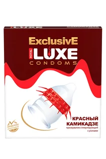 Презервативы Люкс Эксклюзив Красный Камикадзе